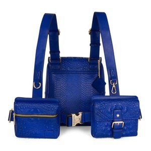 APOLLO 2 CROCODILE SKIN CHEST BAGS